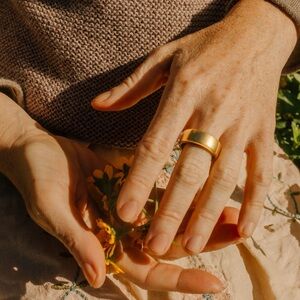 OURA Horizon Gold Smart Ring Gen3 Size 8